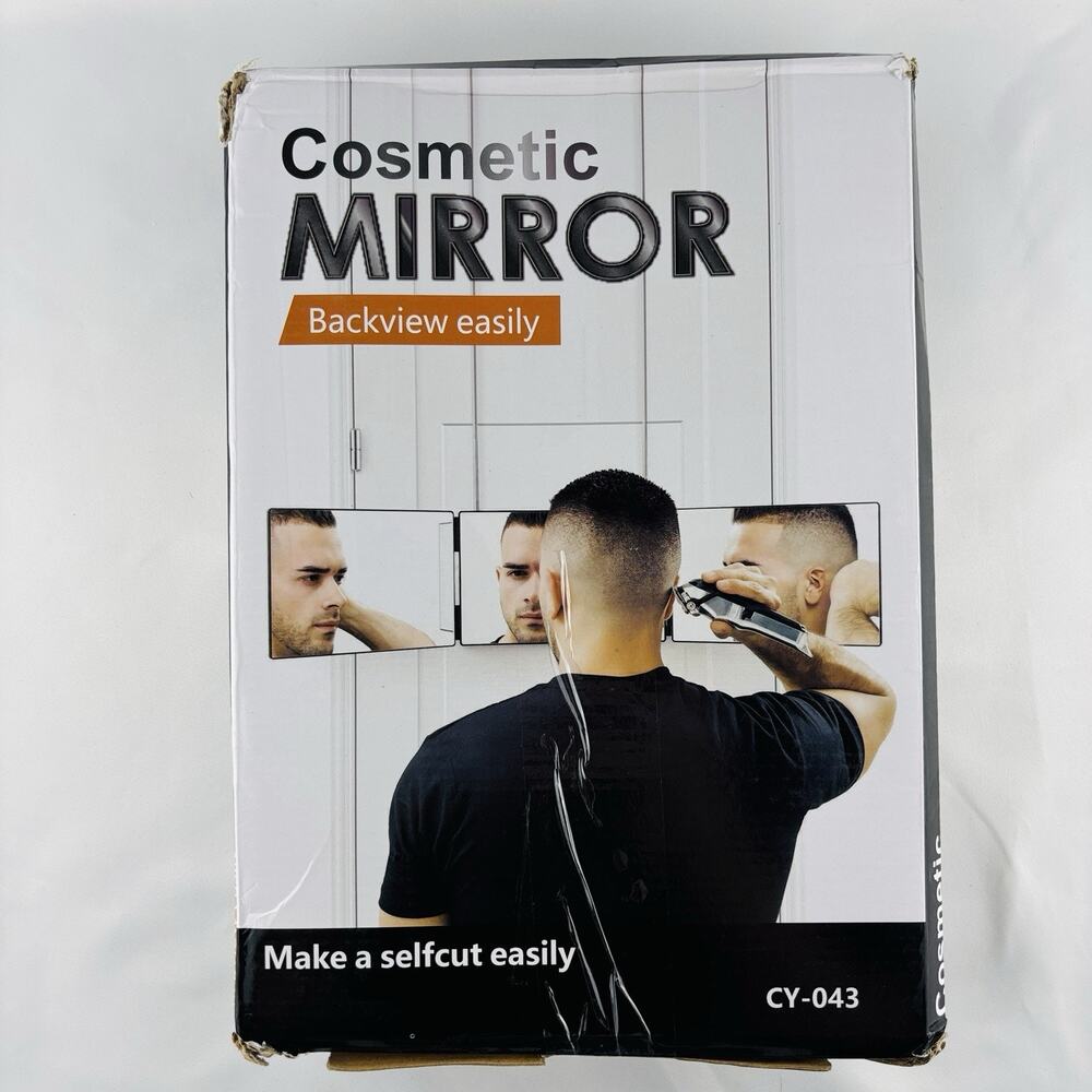 Way Trifold Mirror for Self-Haircuts & Cosmetic Grooming (New Open Box)